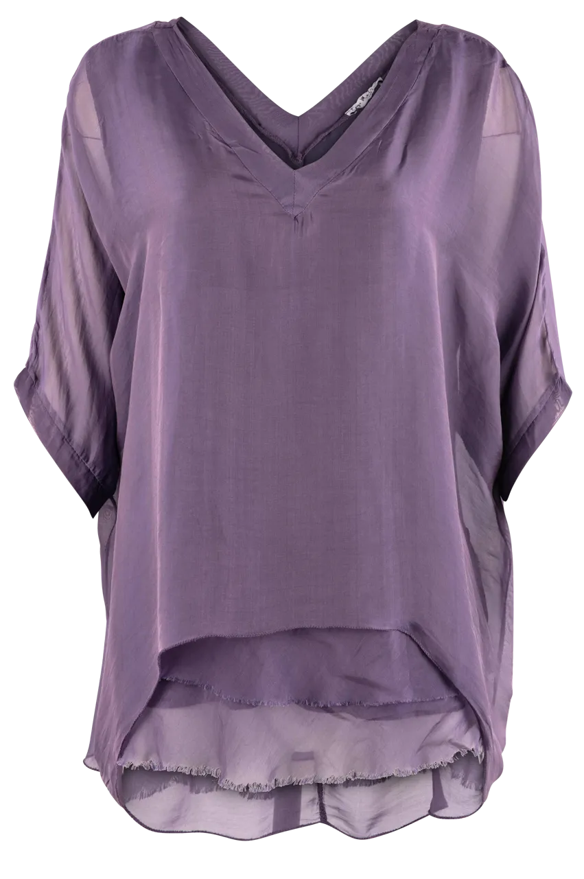 Gigi V-Neck 3/4 Sleeve Top