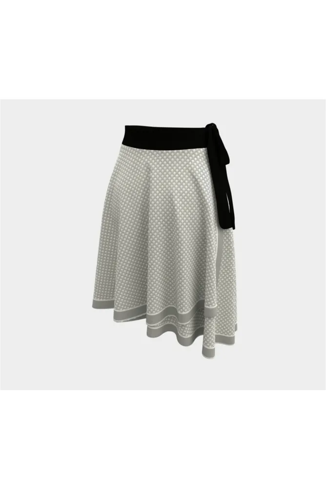 Grid Wrap Skirt