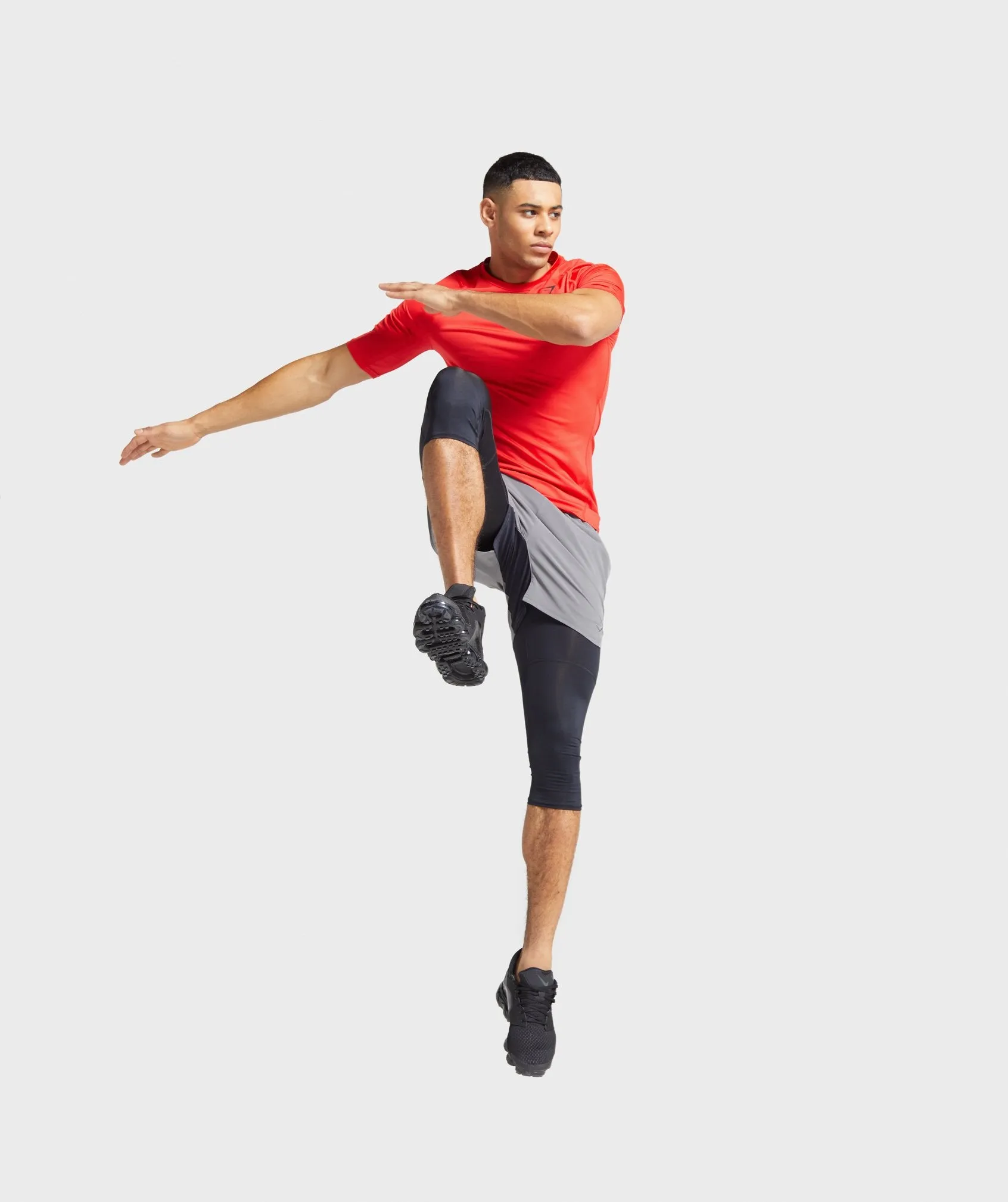 Gymshark Element Baselayer T-Shirt - Red