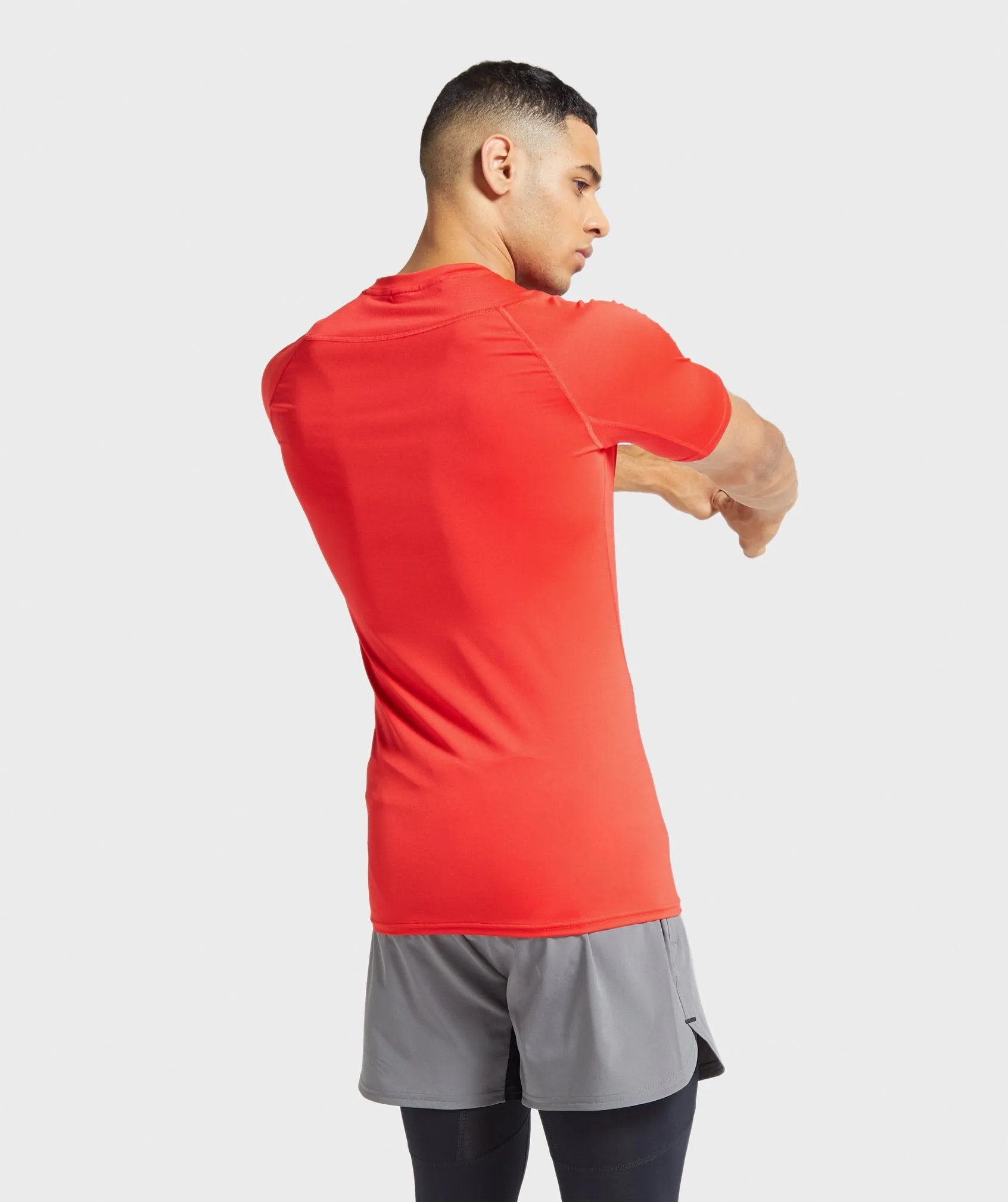 Gymshark Element Baselayer T-Shirt - Red