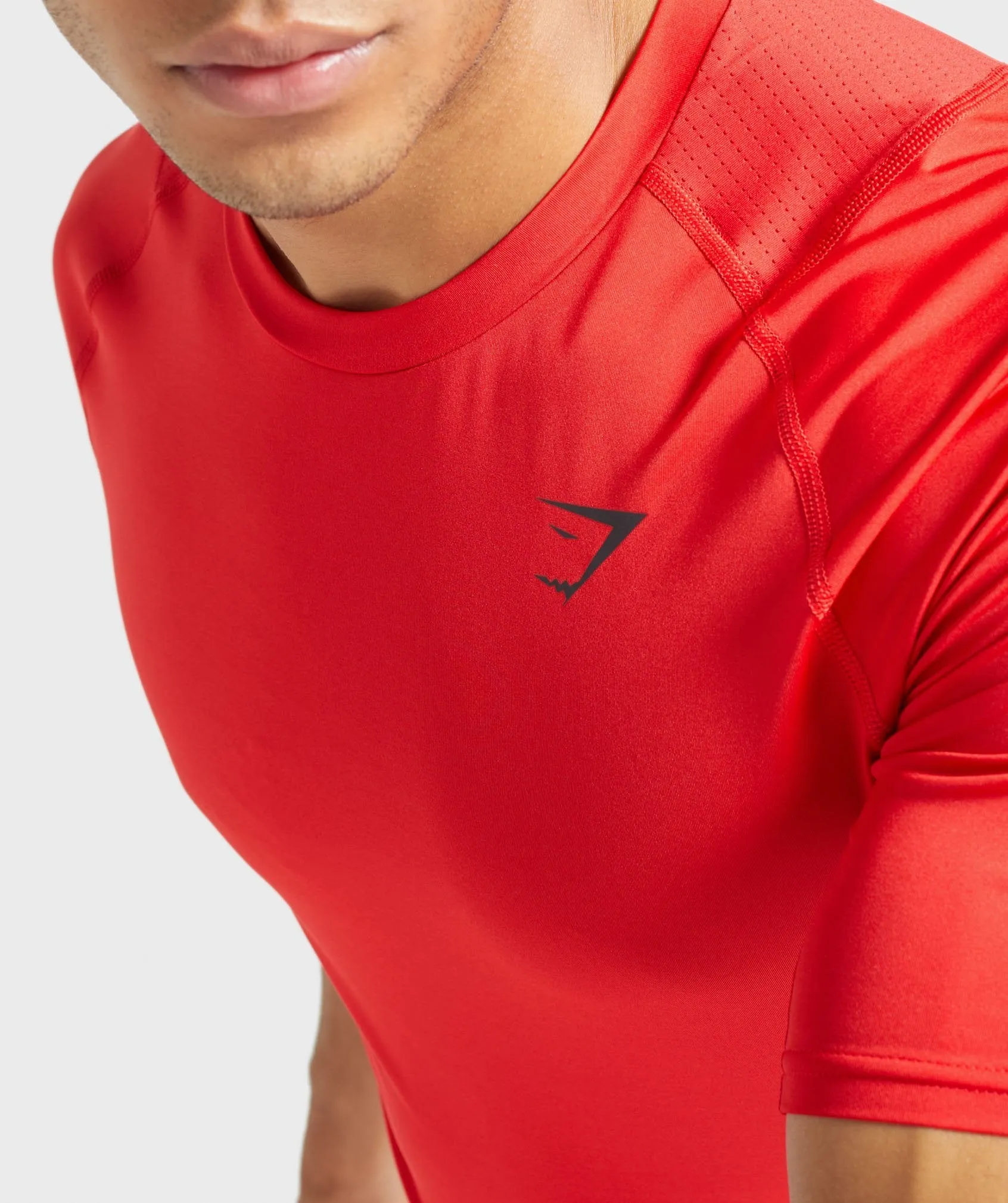 Gymshark Element Baselayer T-Shirt - Red