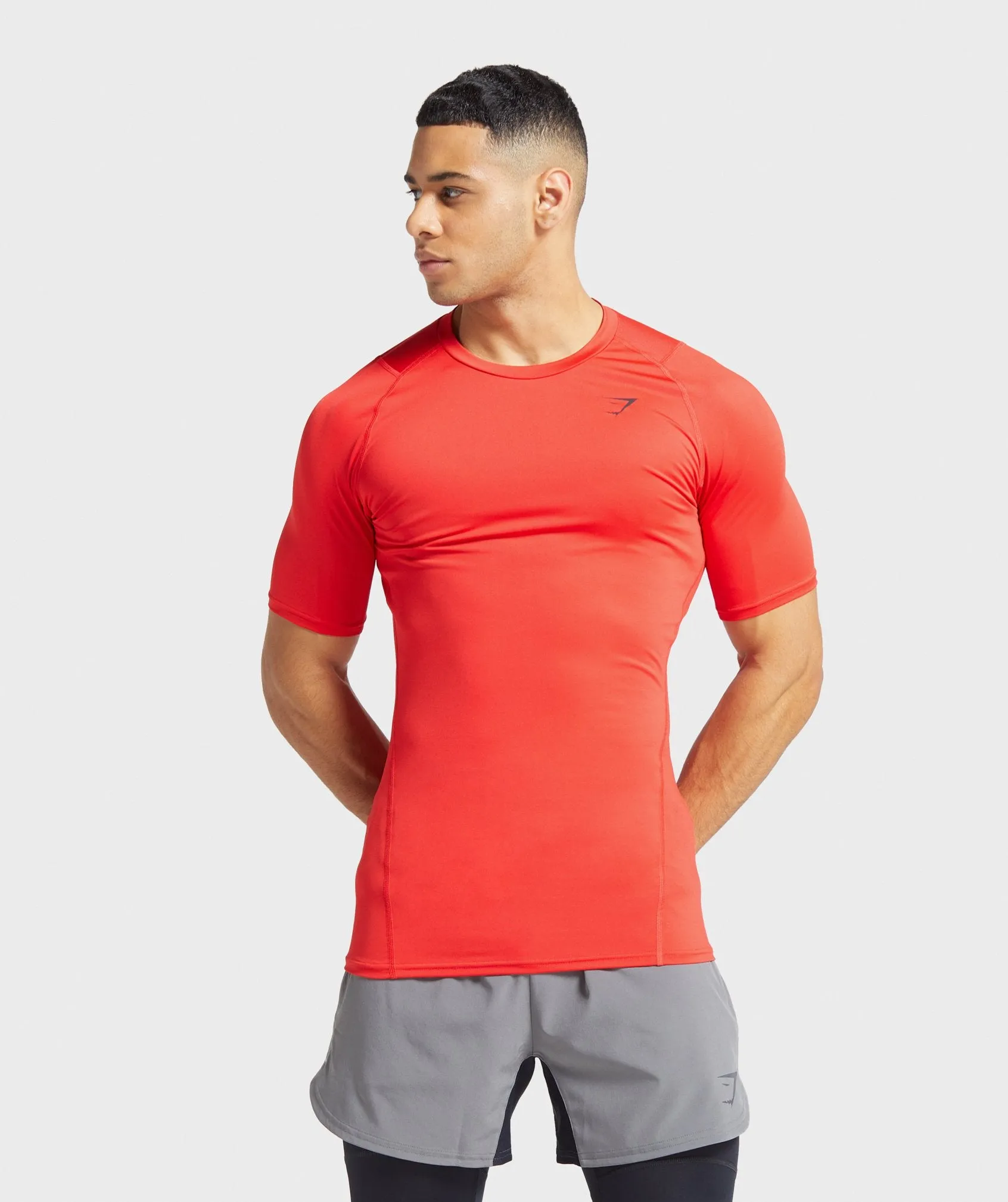 Gymshark Element Baselayer T-Shirt - Red