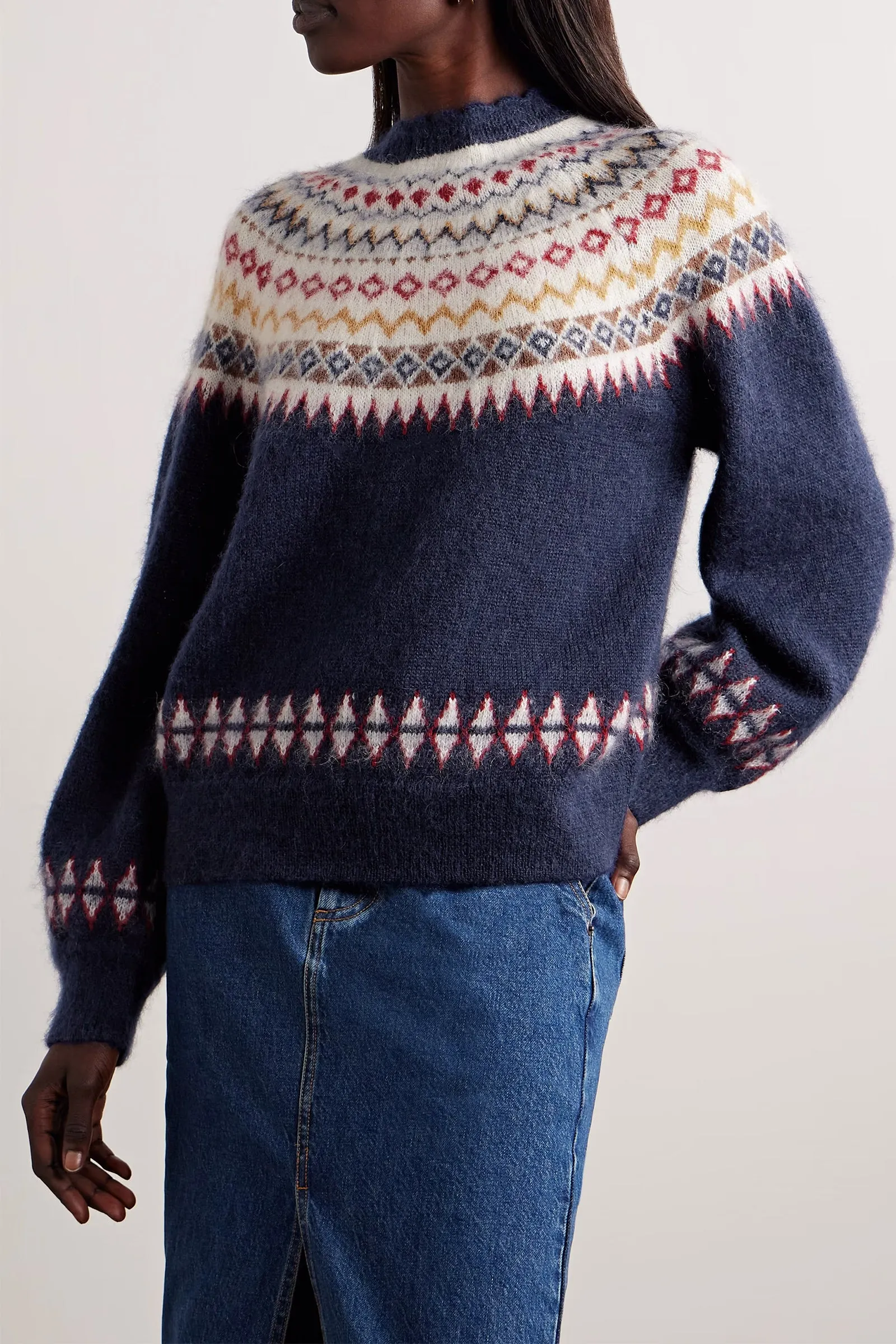 Harvest Fair Isle Knitted Sweater