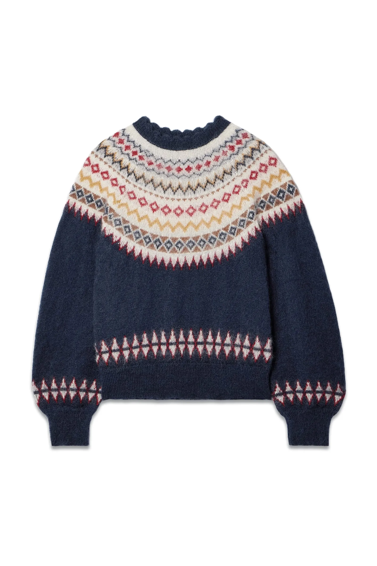 Harvest Fair Isle Knitted Sweater