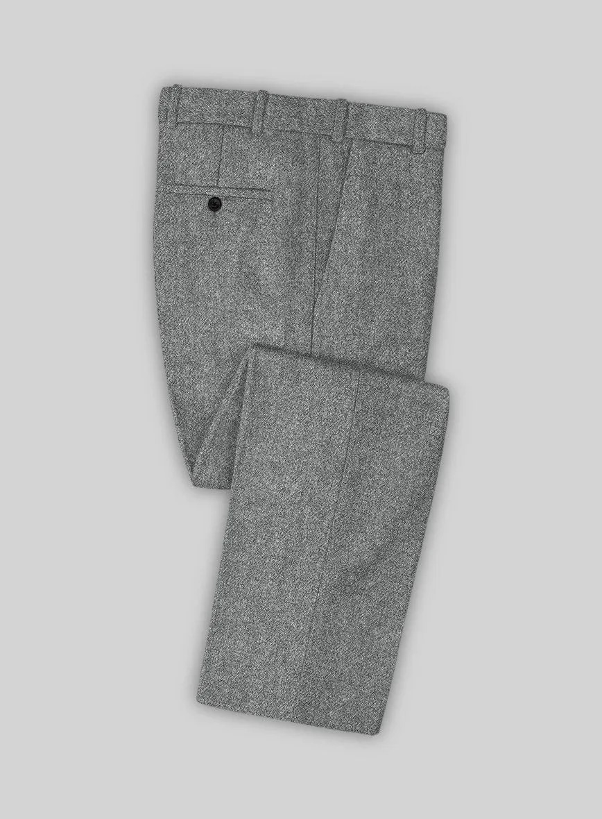 Highlander Light Gray Tweed Pants