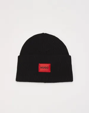 Hugo Box Logo Knit Beanie