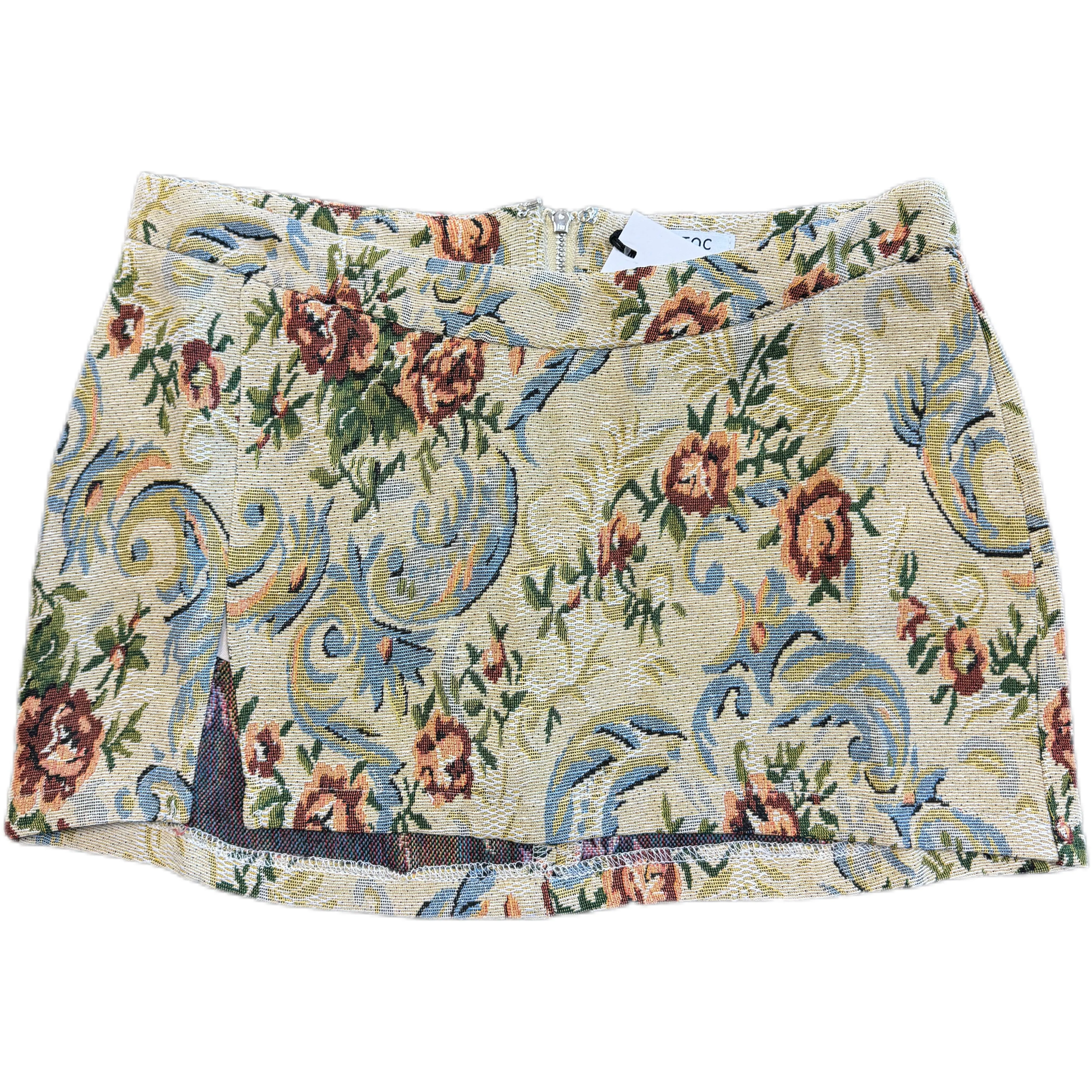 Ivie Tapestry Mini Skirt