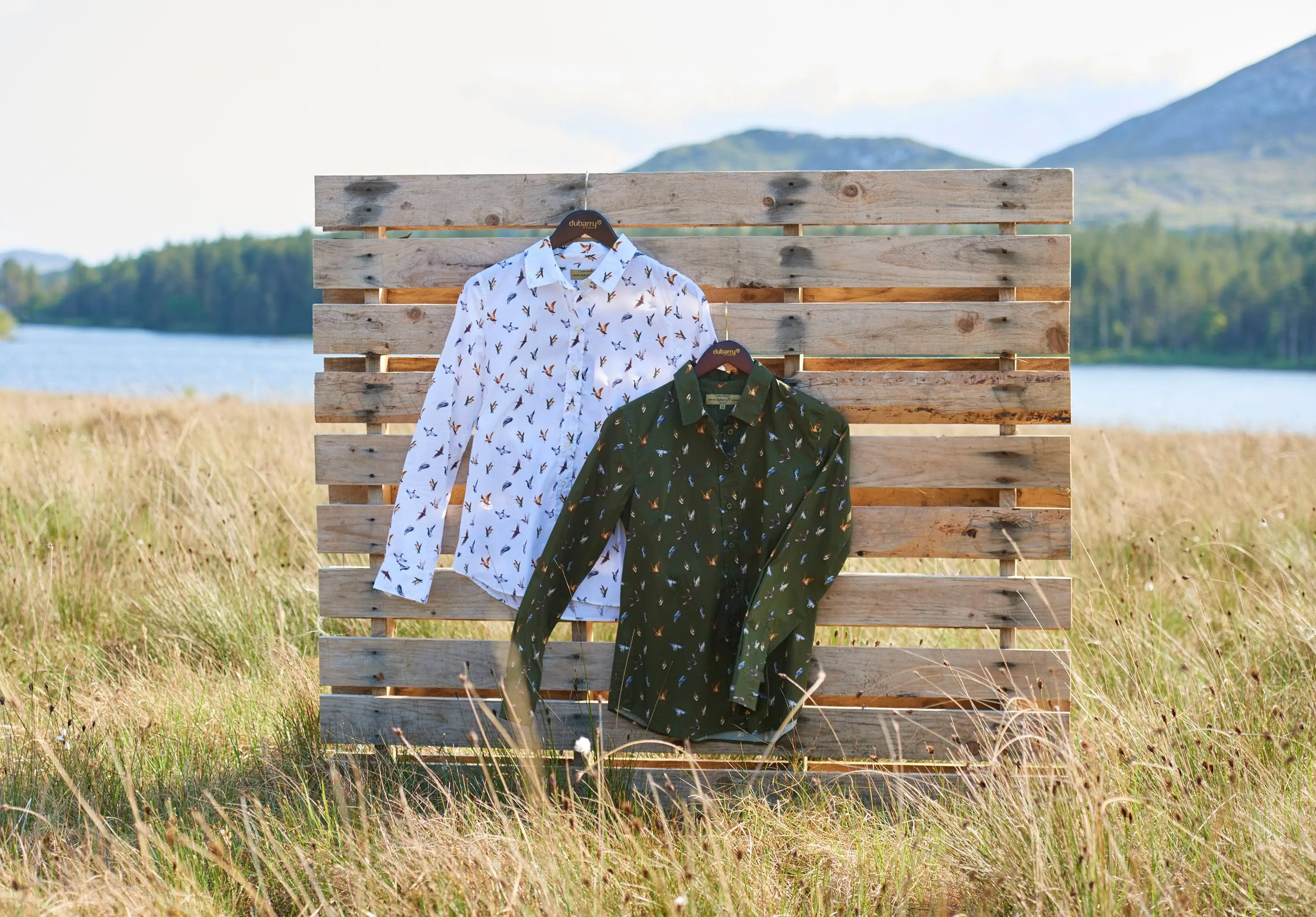 Jasmine Printed Shirt - Olive