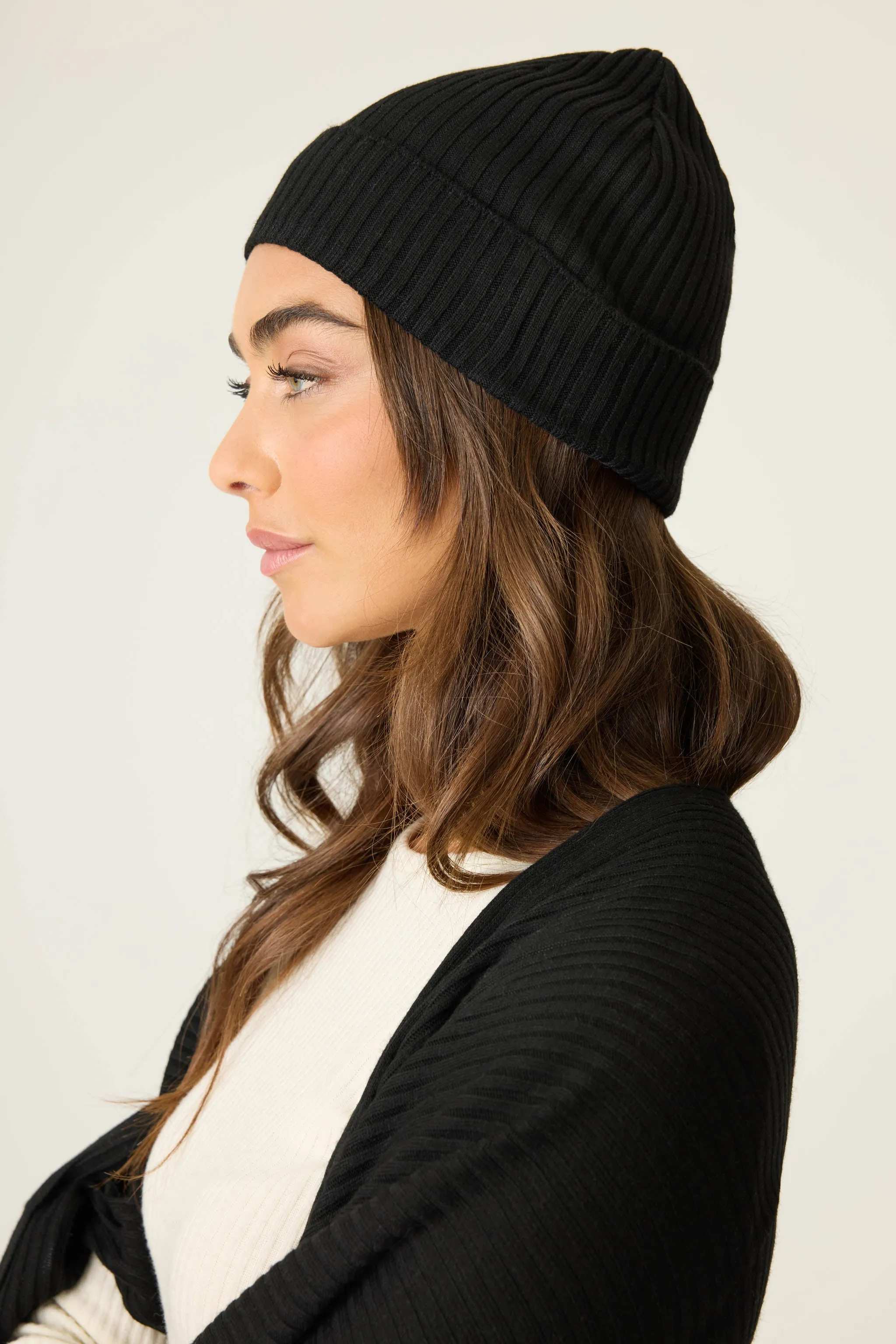 Jet Set Luxe Rib Beanie