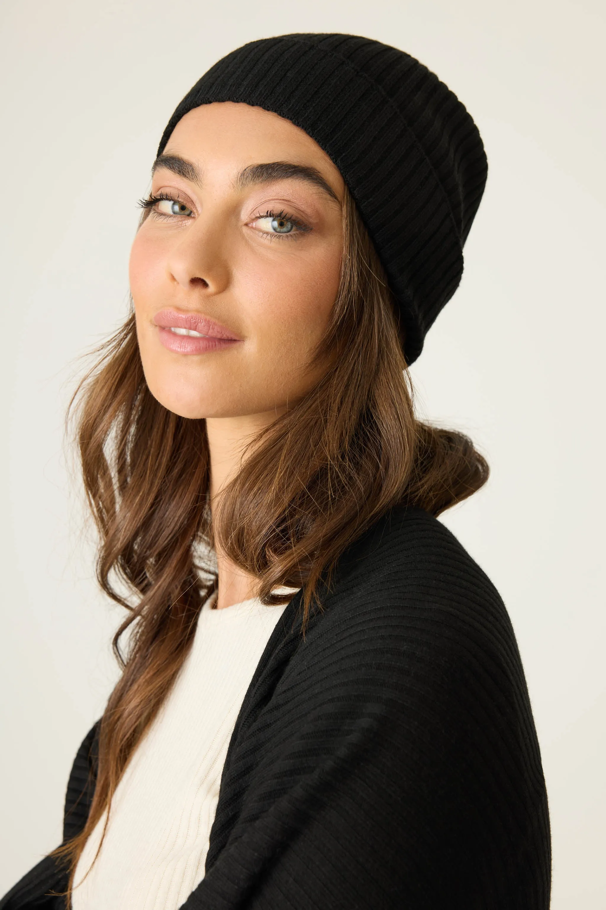 Jet Set Luxe Rib Beanie