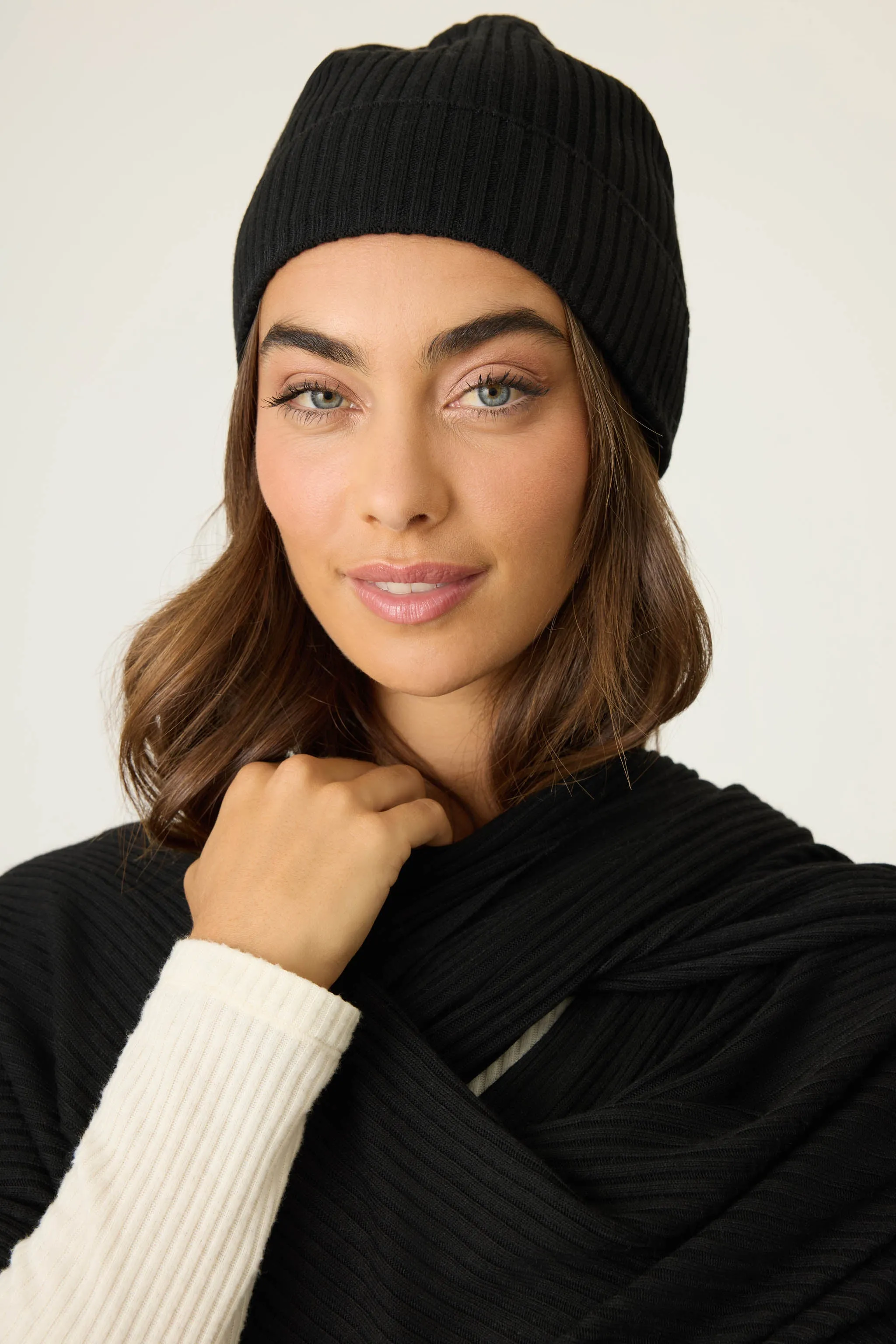 Jet Set Luxe Rib Beanie