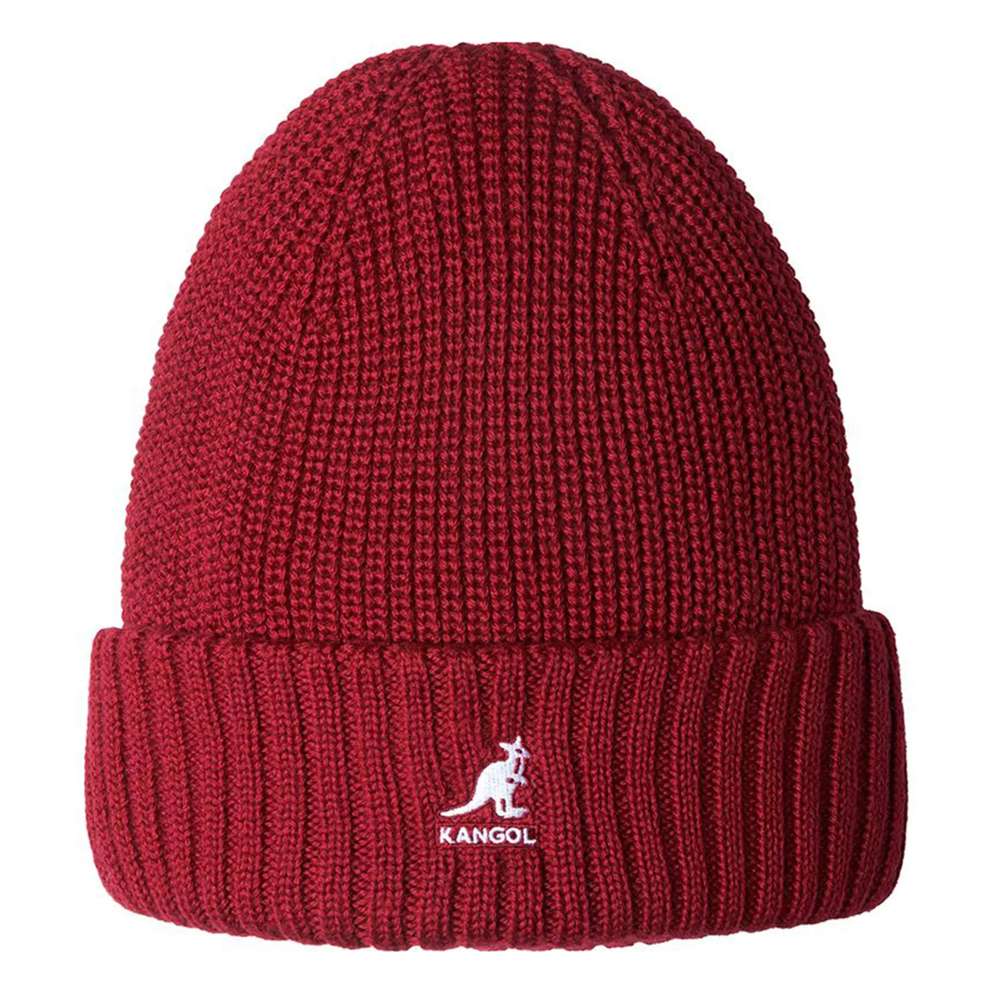 Kangol Merino Wool Rib Cuffed Beanie