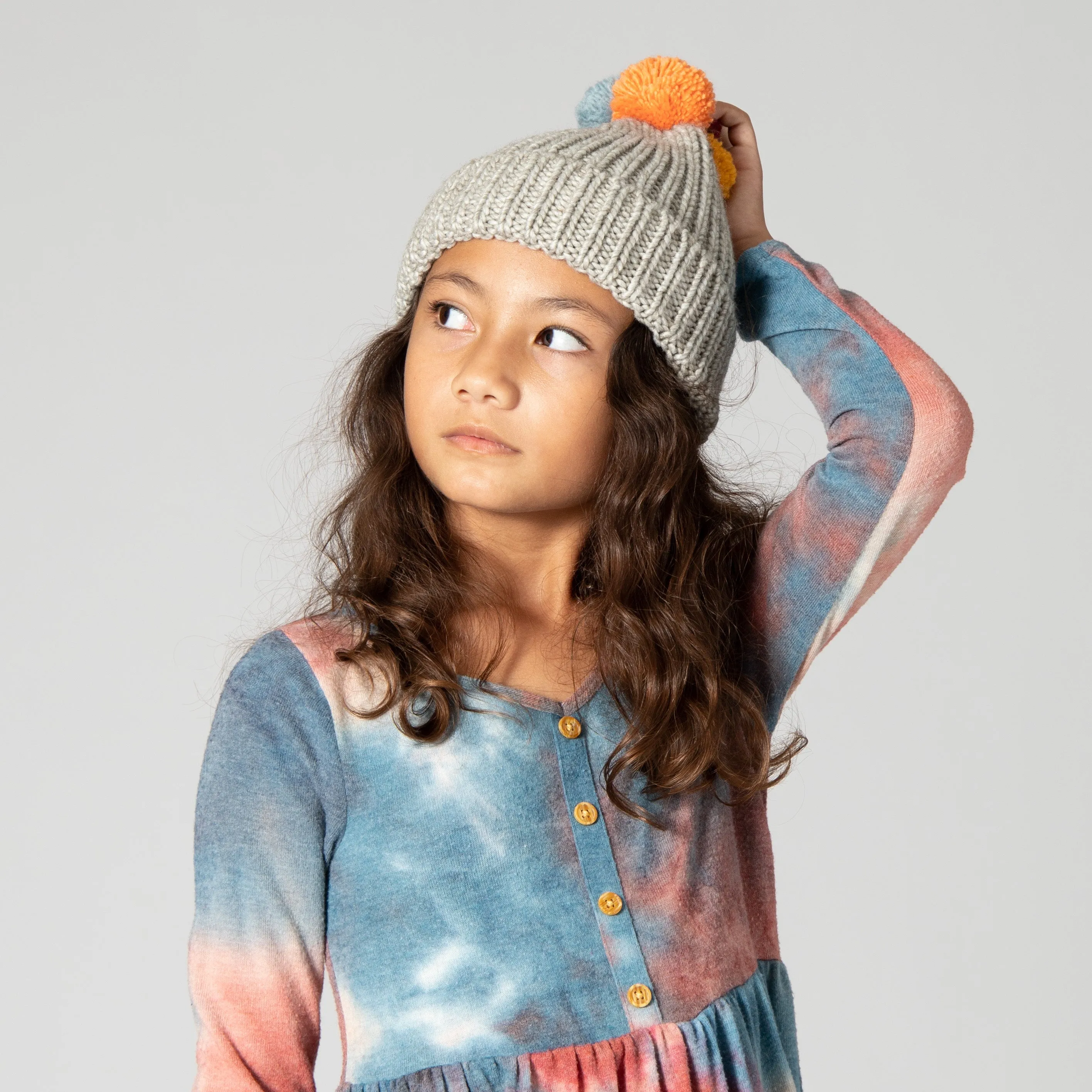 Kids Beanie with Pom