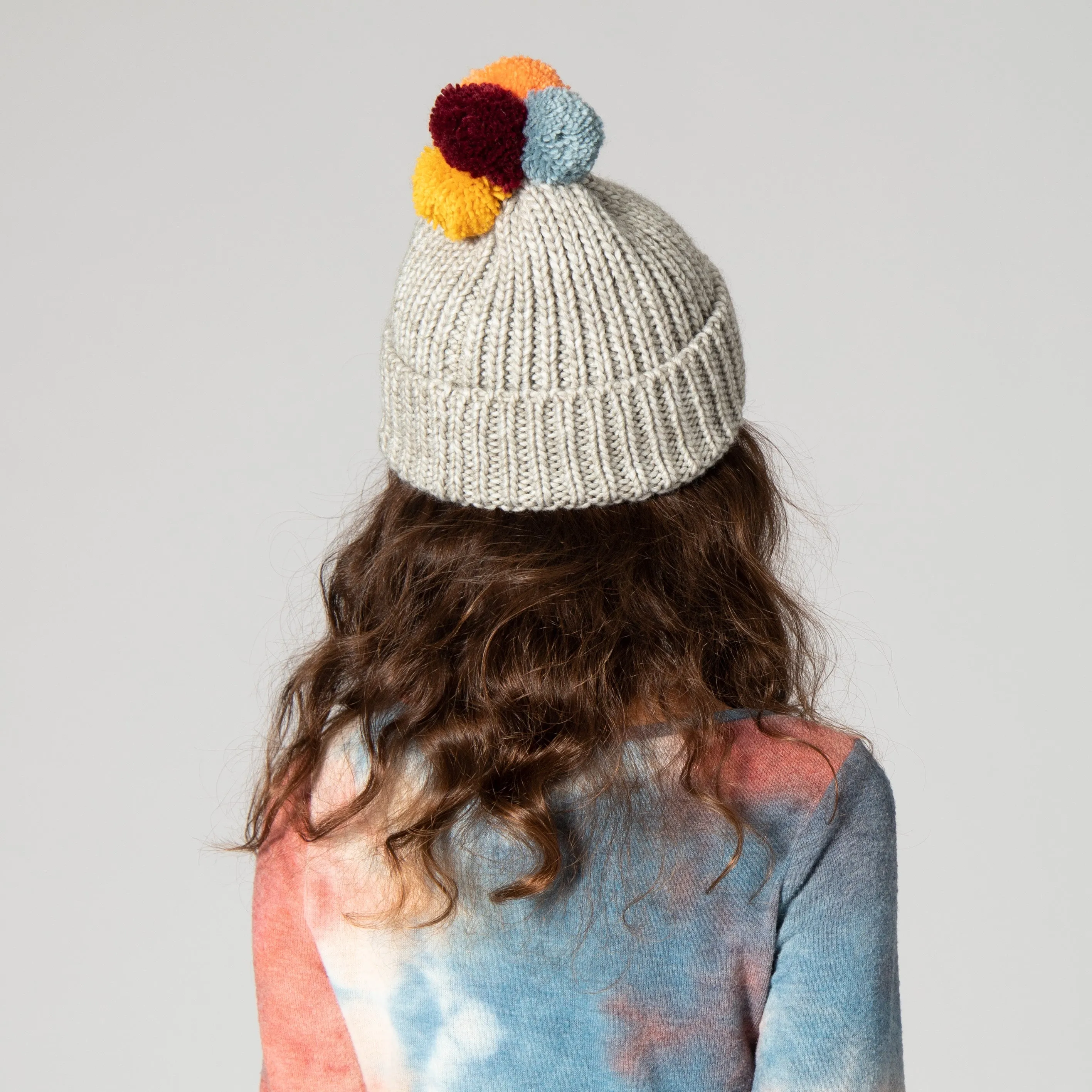 Kids Beanie with Pom