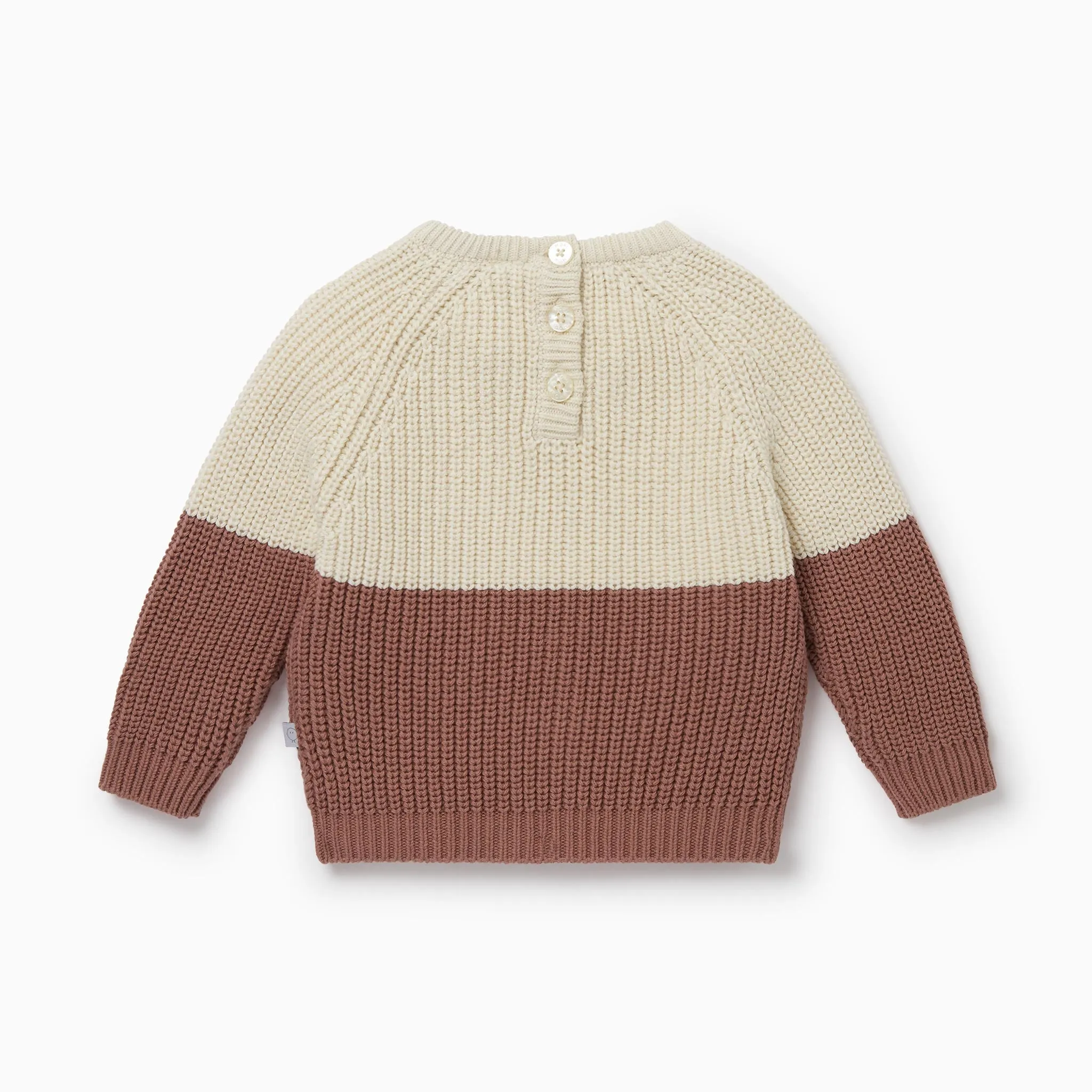 Knitted Colourblock Jumper