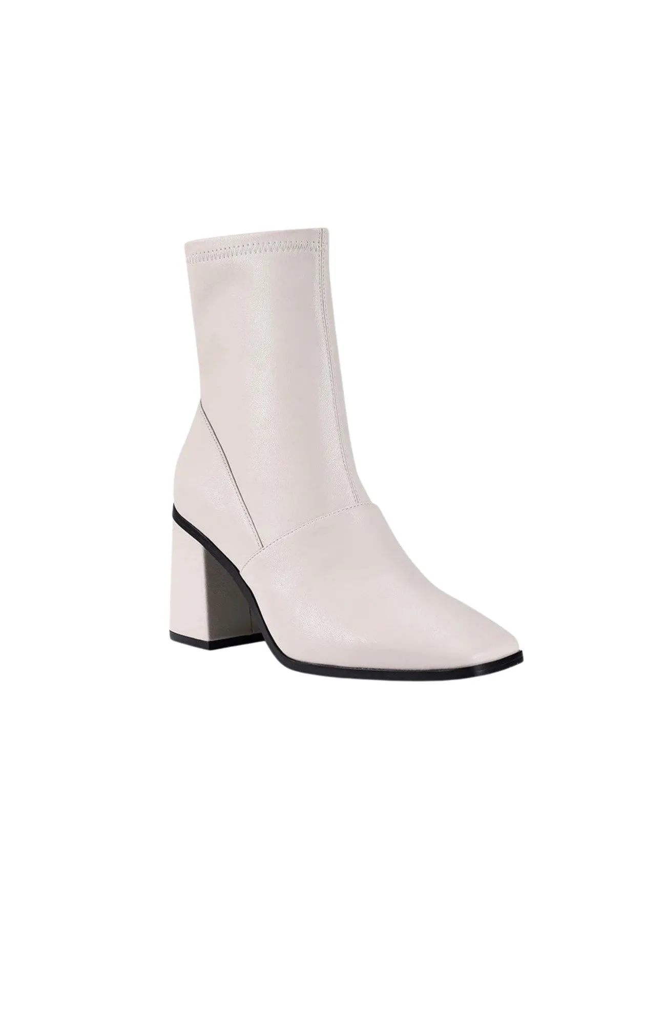 Lila Sock Boot Bone Stretch