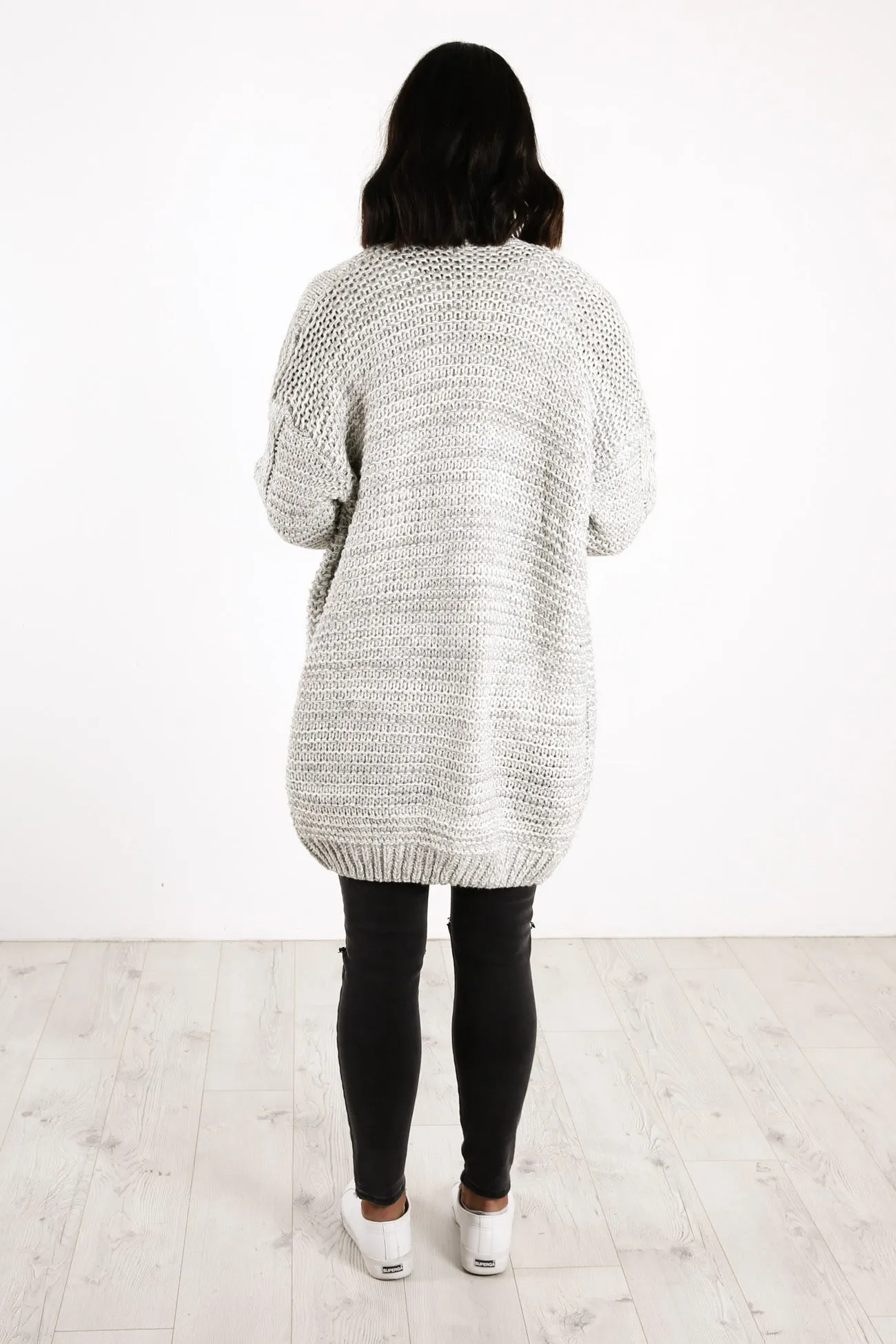 Lilli Knit Cardigan Grey