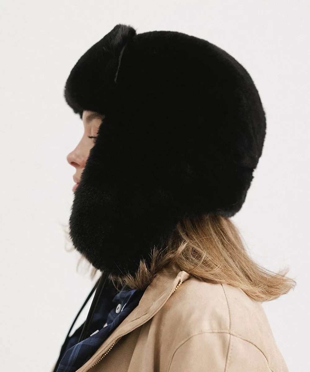 Logan Faux Fur Trapper Hat