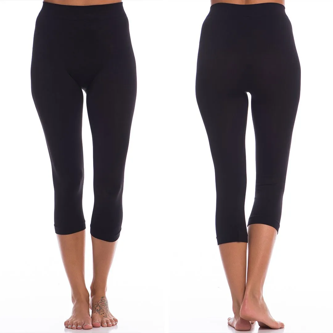 Lovable Black Cropped Leggings