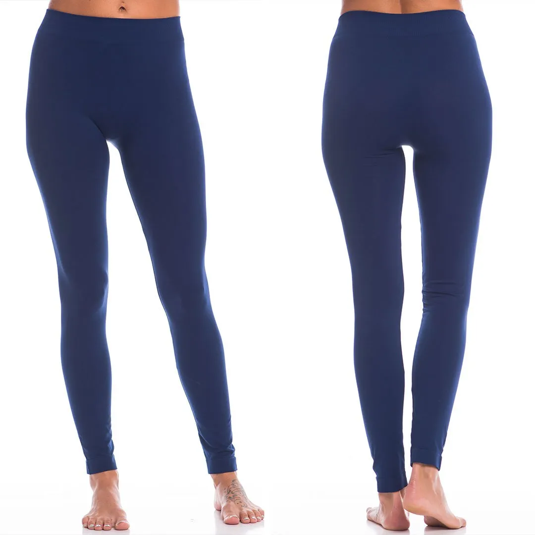 Lovable Navy Blue Long Leggings