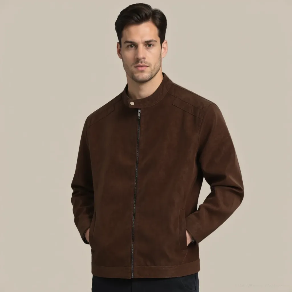 Luxe Suede-Leather Jacket