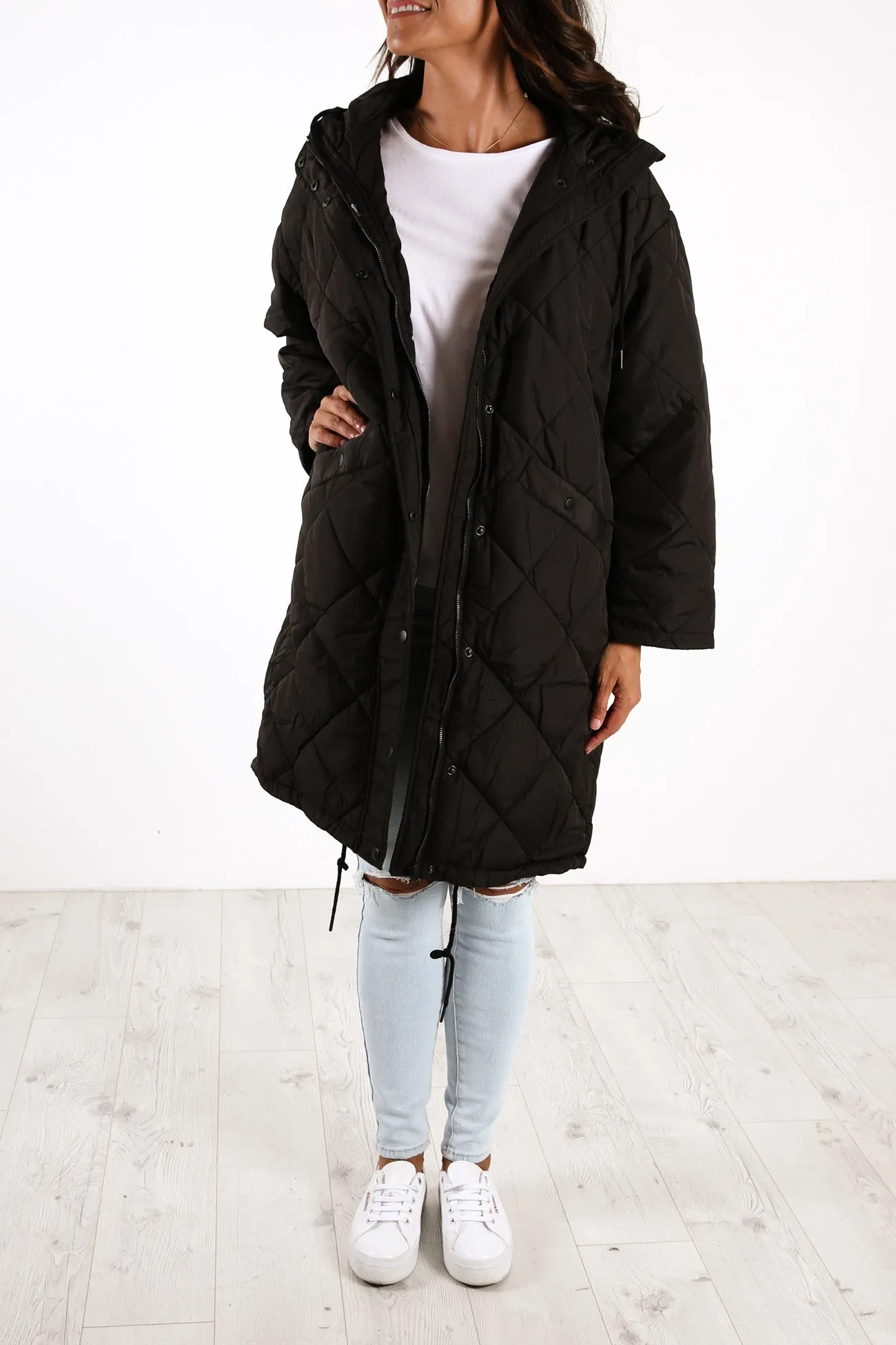 Madison Puffer Jacket Black