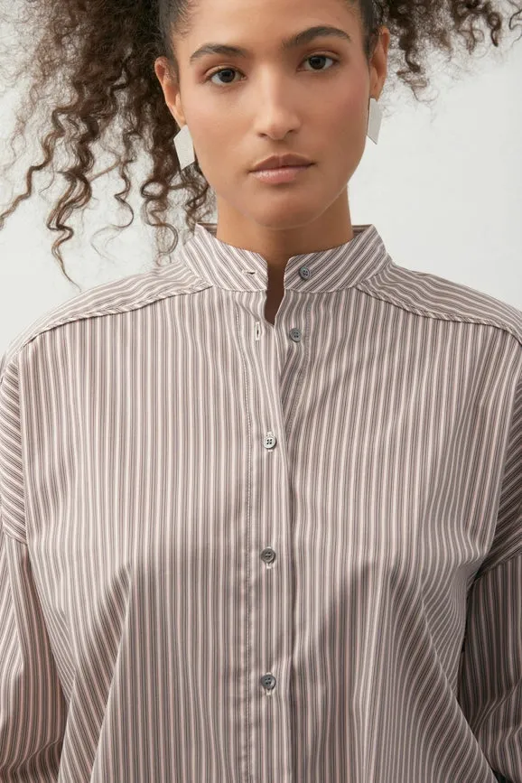 Mandarim-Collar Shirt