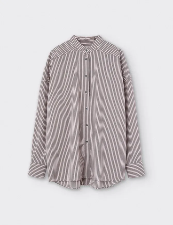 Mandarim-Collar Shirt