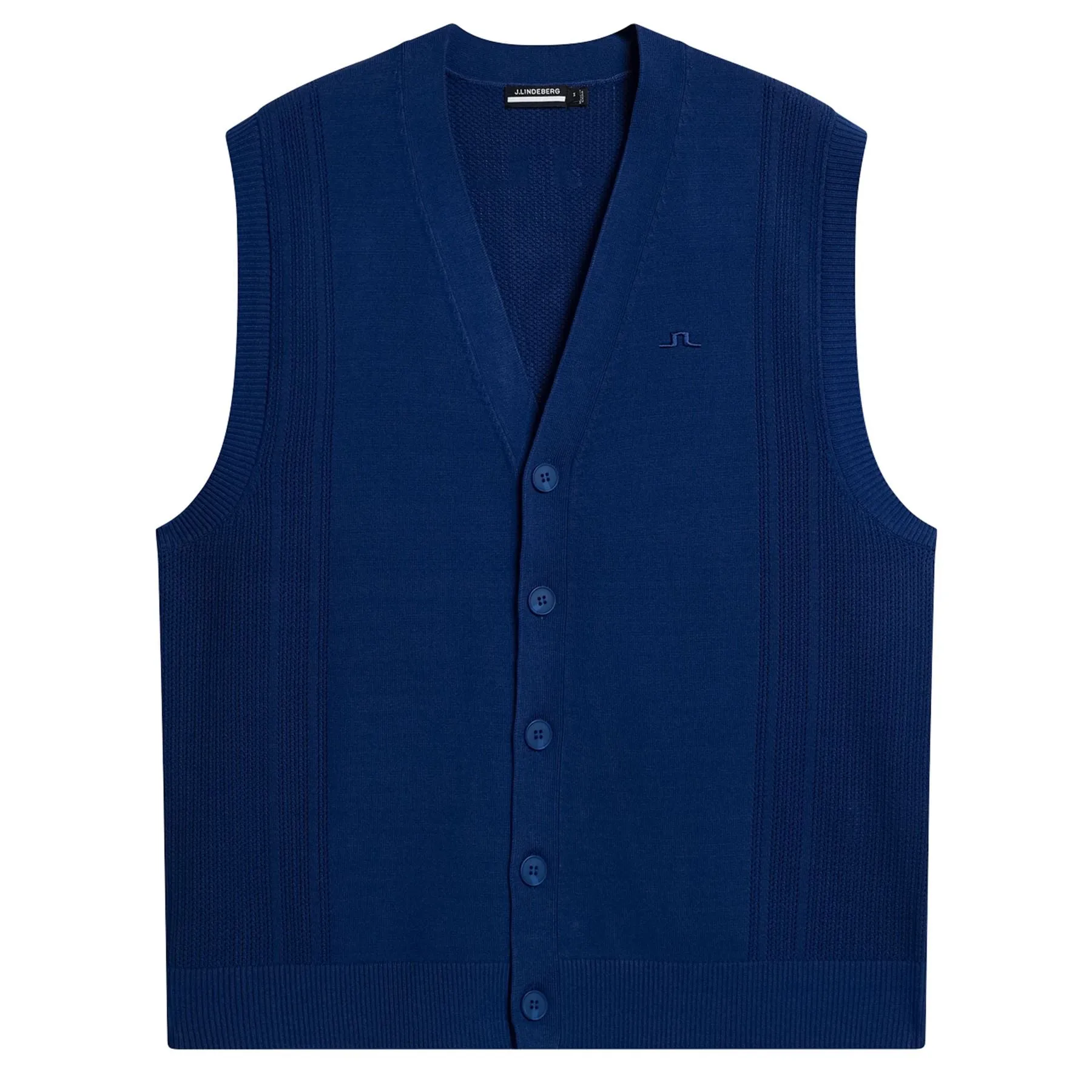 Markus Sleevless Knitted Vest Estate Blue - SU24