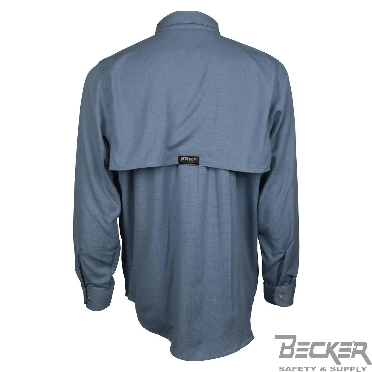 MCR - FR 7oz Triple Vented Work Shirt, Medium Blue