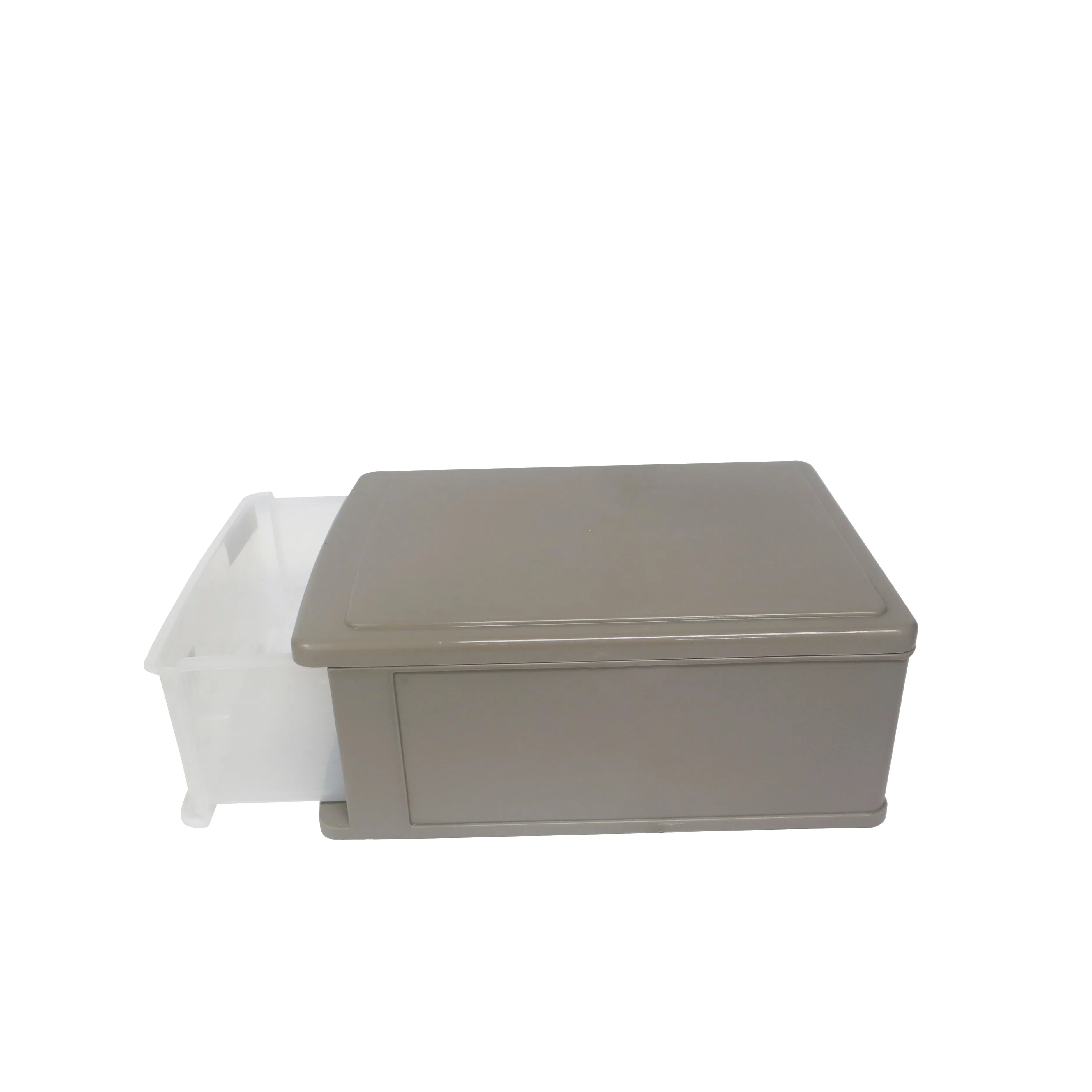 Megabox Single Drawer 35 x 25 x 14cm (MG-330-1L) - Stone Grey