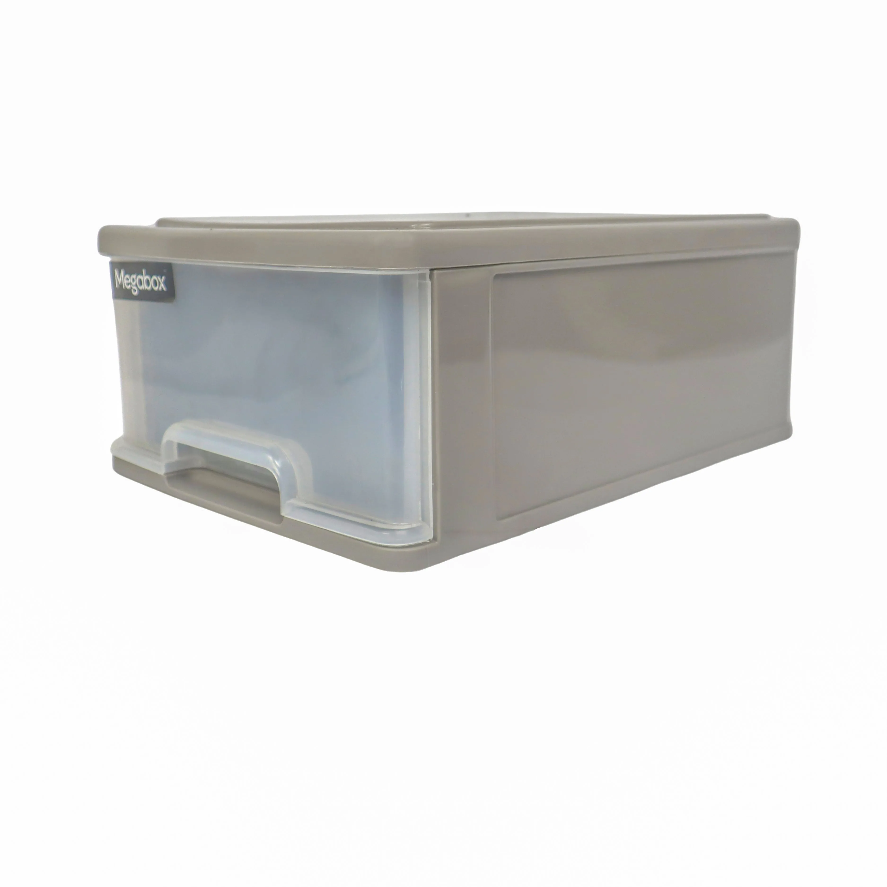 Megabox Single Drawer 35 x 25 x 14cm (MG-330-1L) - Stone Grey