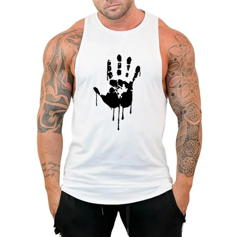 Men's Cotton Loose Sleeveless Fitness Vest