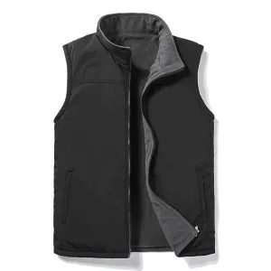 MEN'S FLEECE REVERSIBLE VEST