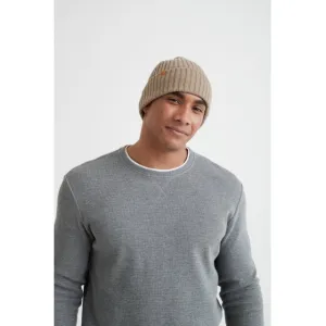 Men's Merino Rib Knit Toque