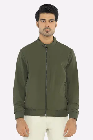 Men’s Lightweight Stretchable Green Jacket