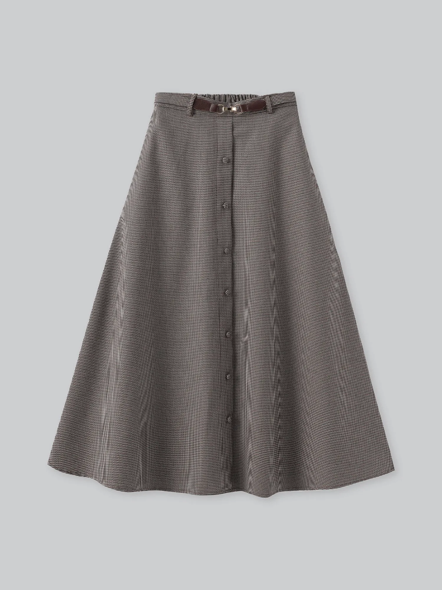 Miriam Buckled A-line Skirt