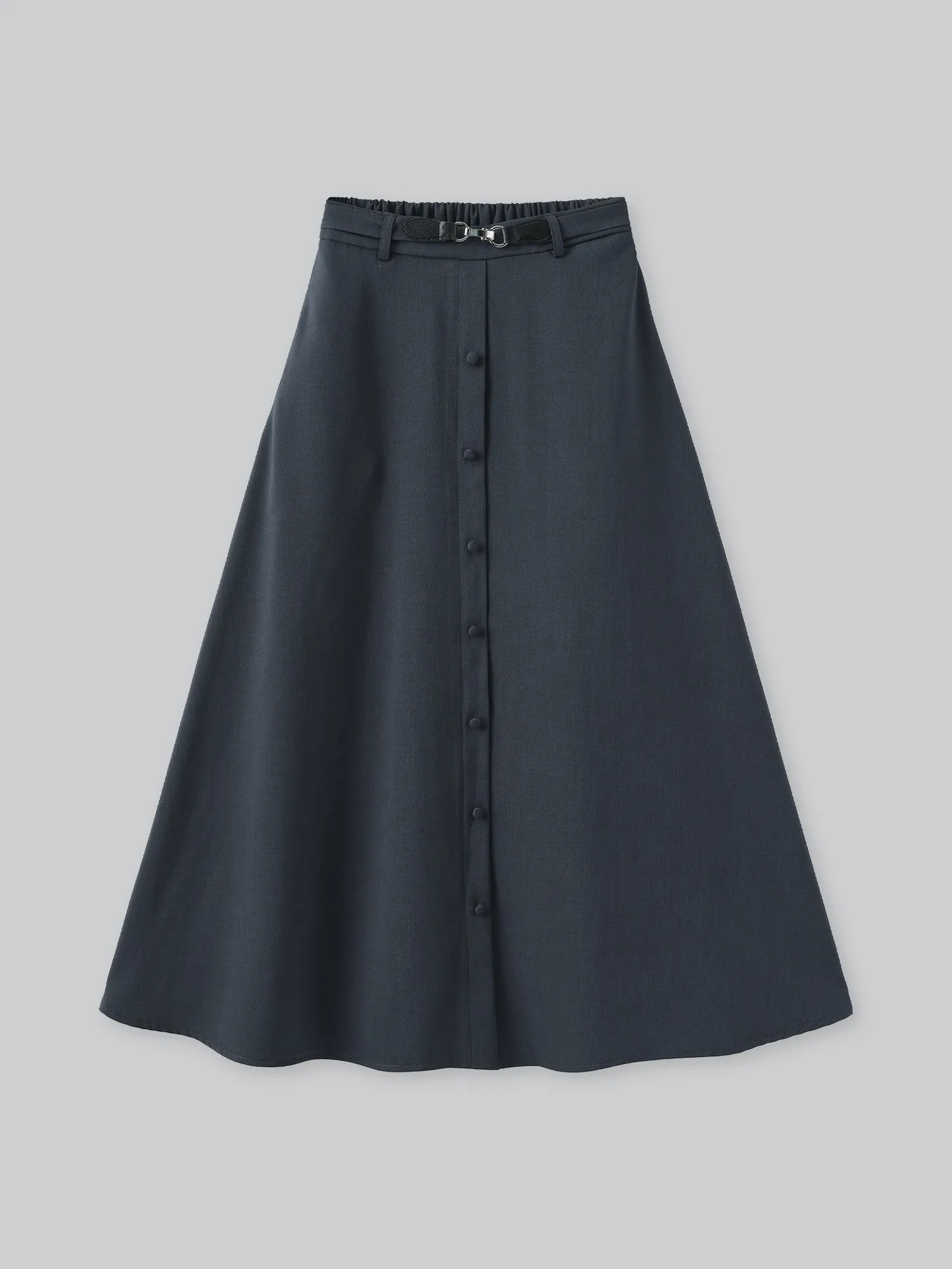 Miriam Buckled A-line Skirt