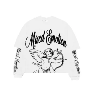 Mixed Emotion 'Blur' Long Sleeve (White)