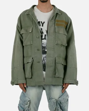 MNML Vintage Army Jacket Olive