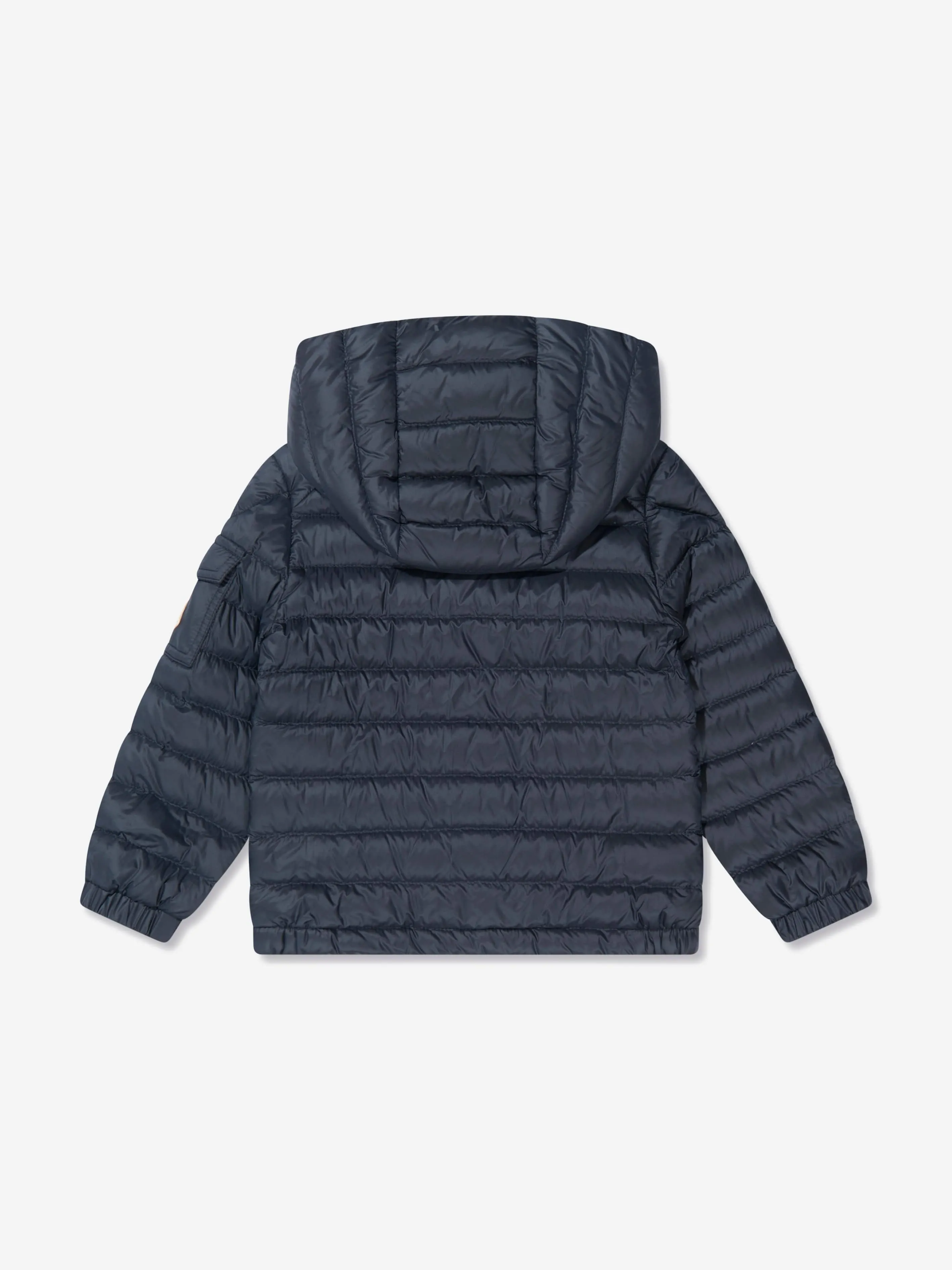 Moncler Enfant Boys Down Padded Lauros Jacket in Navy