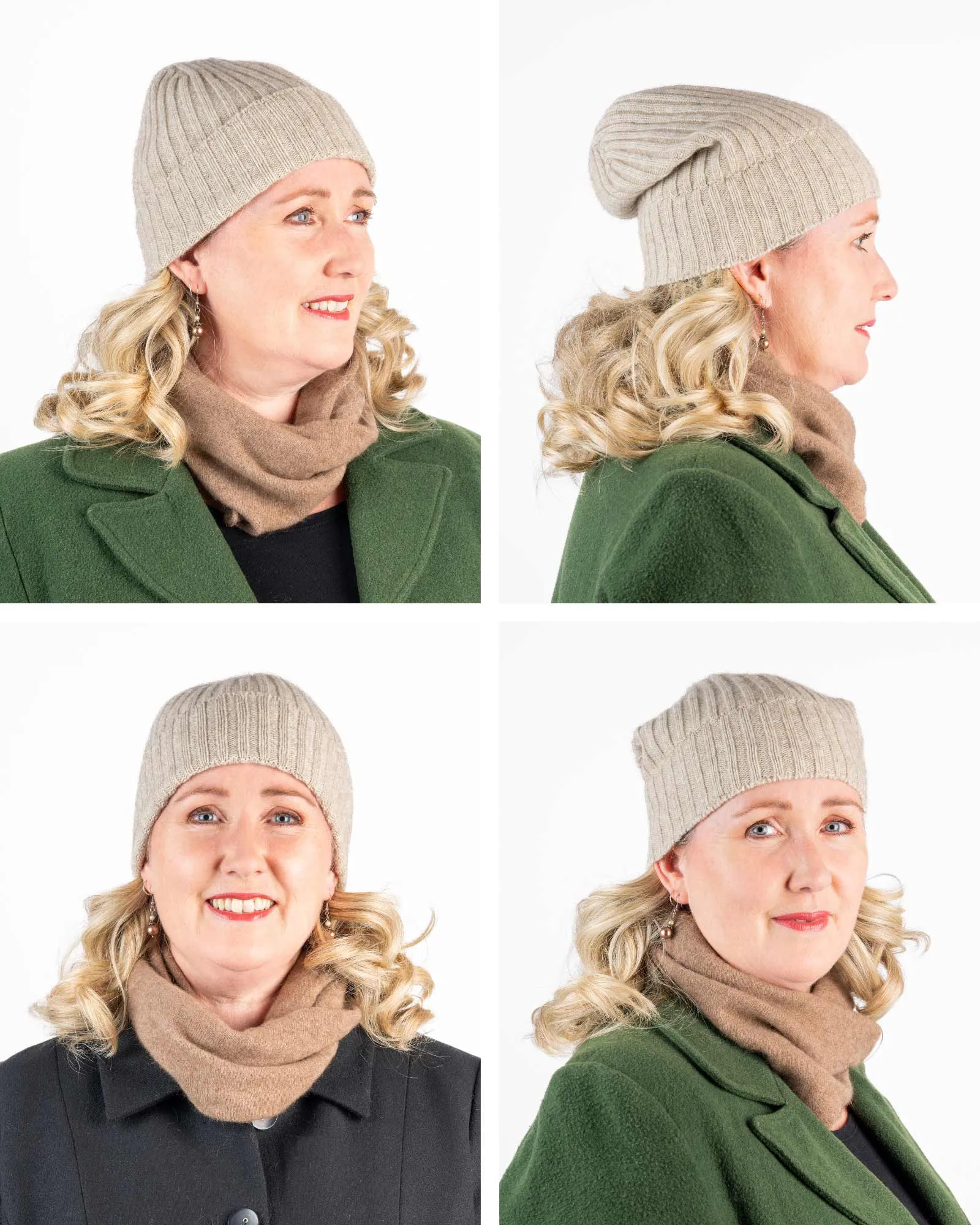 Natural Rib Ladies Beanie - NX480