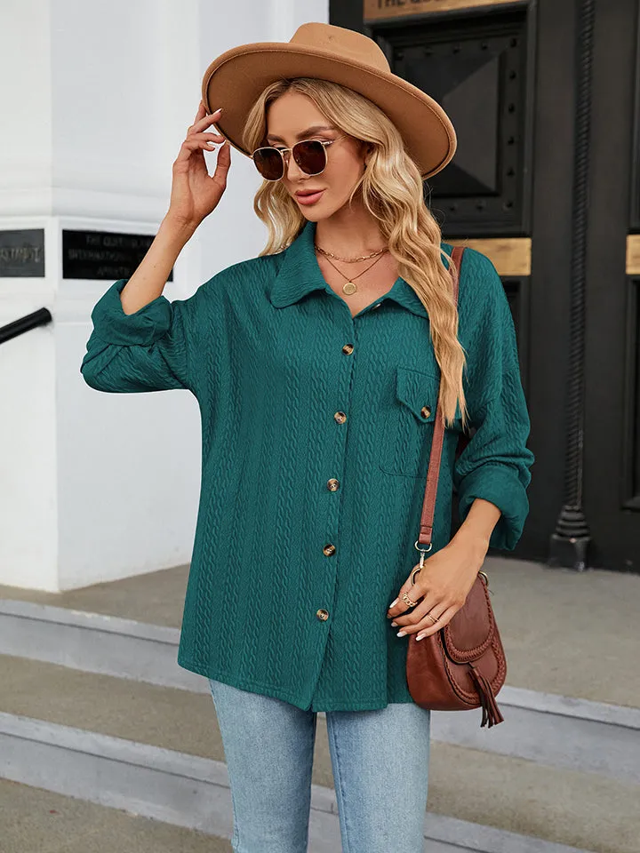 Nsquared Collared Neck Buttoned Shirt