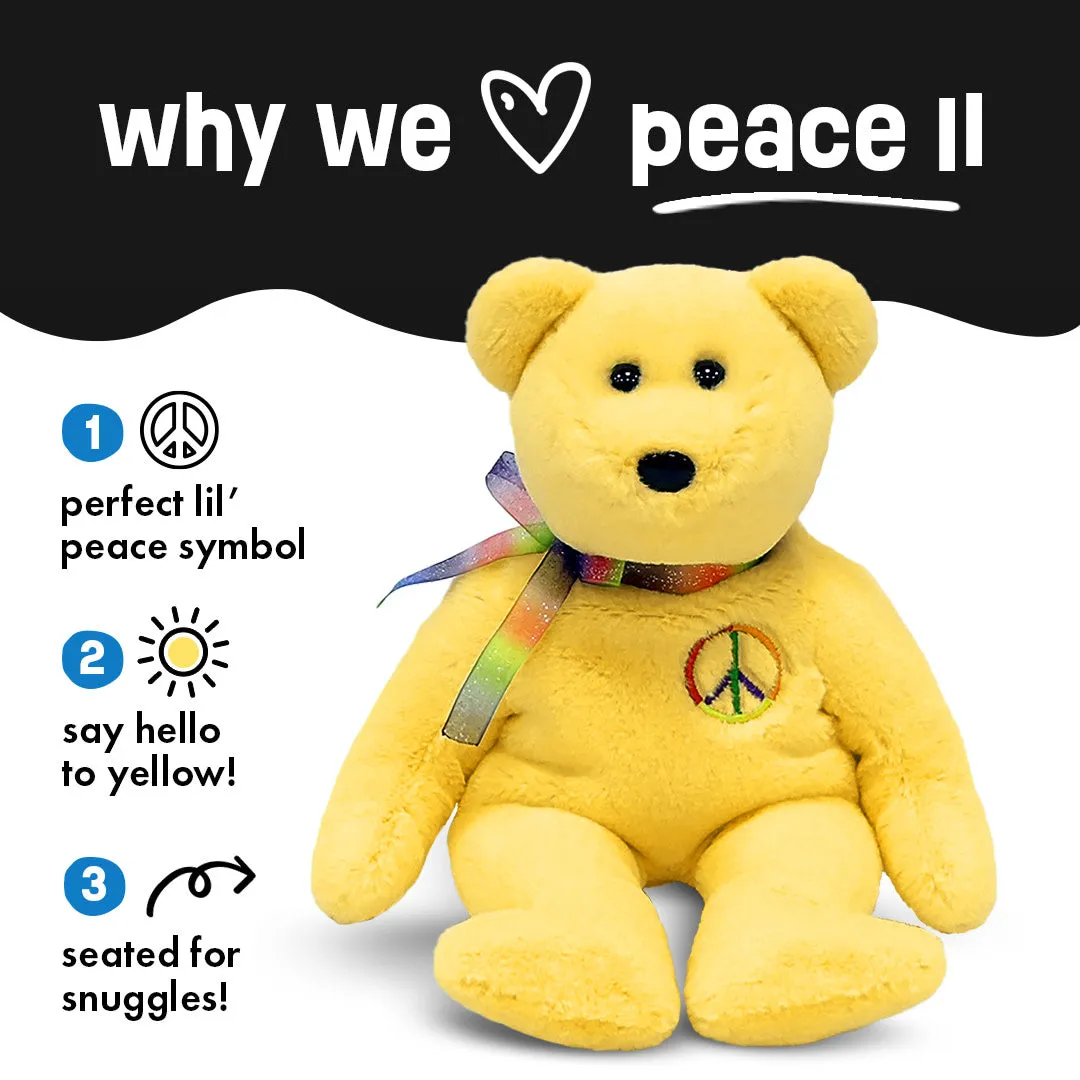 Peace II Original Beanie Babies