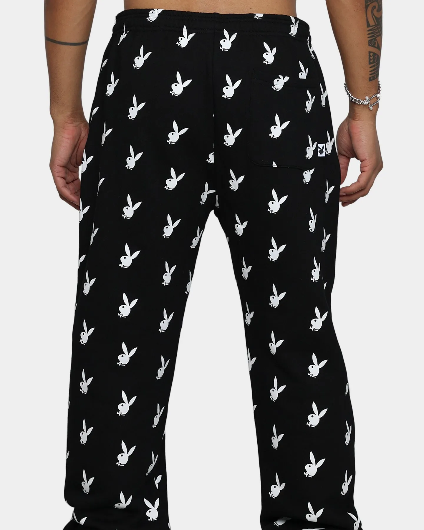 Playboy By CK Players Trackpants Black/White