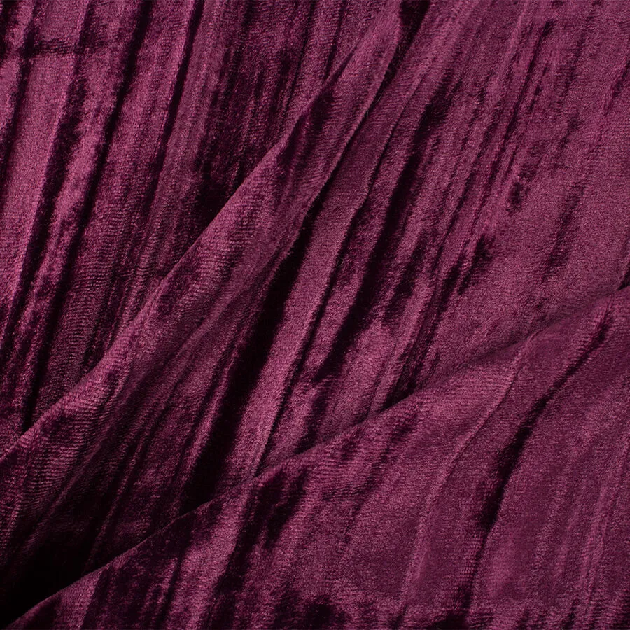 Purple Crushed Velvet