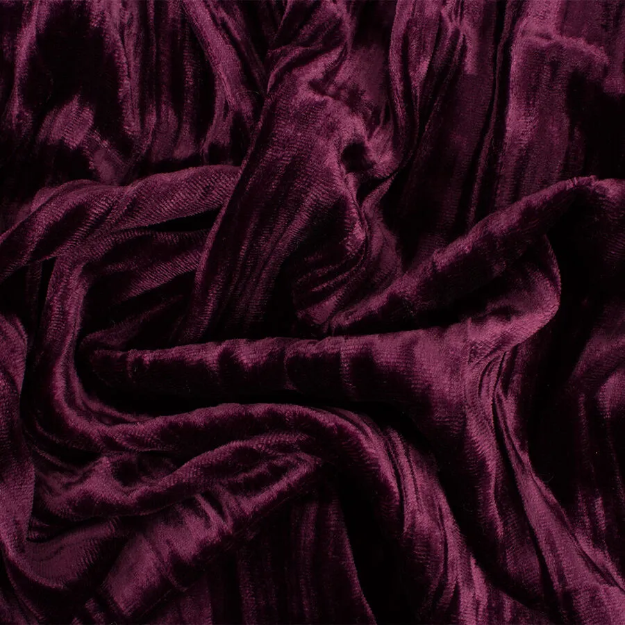 Purple Crushed Velvet