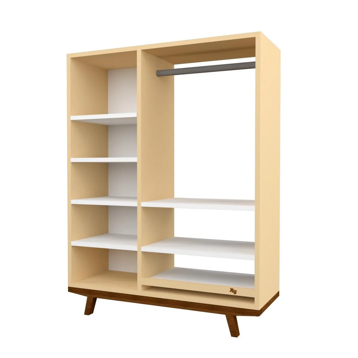 Purple Orchid Montessori | Wooden Wardrobe