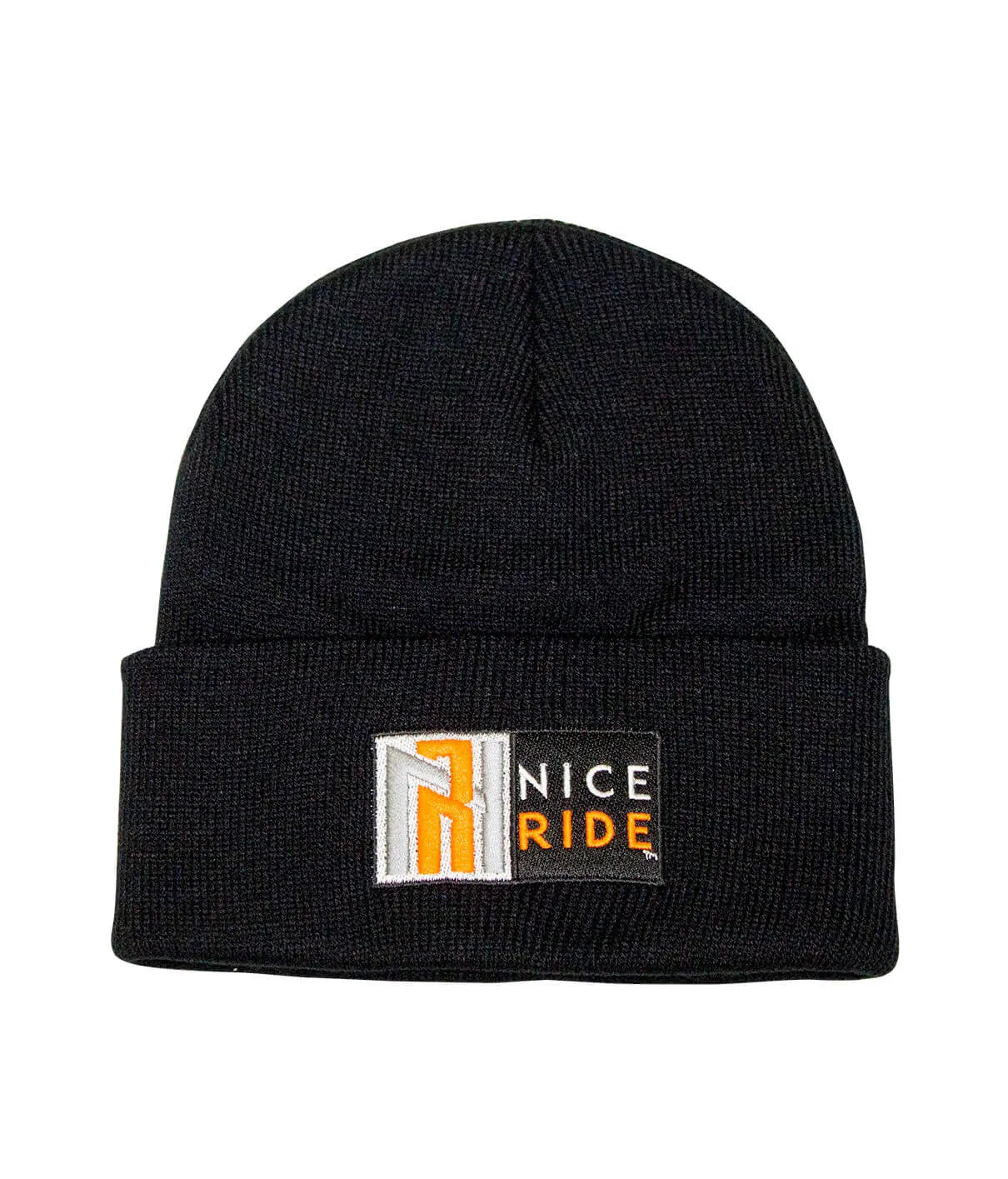 "N-R Neon Orange" Cuff Beanie