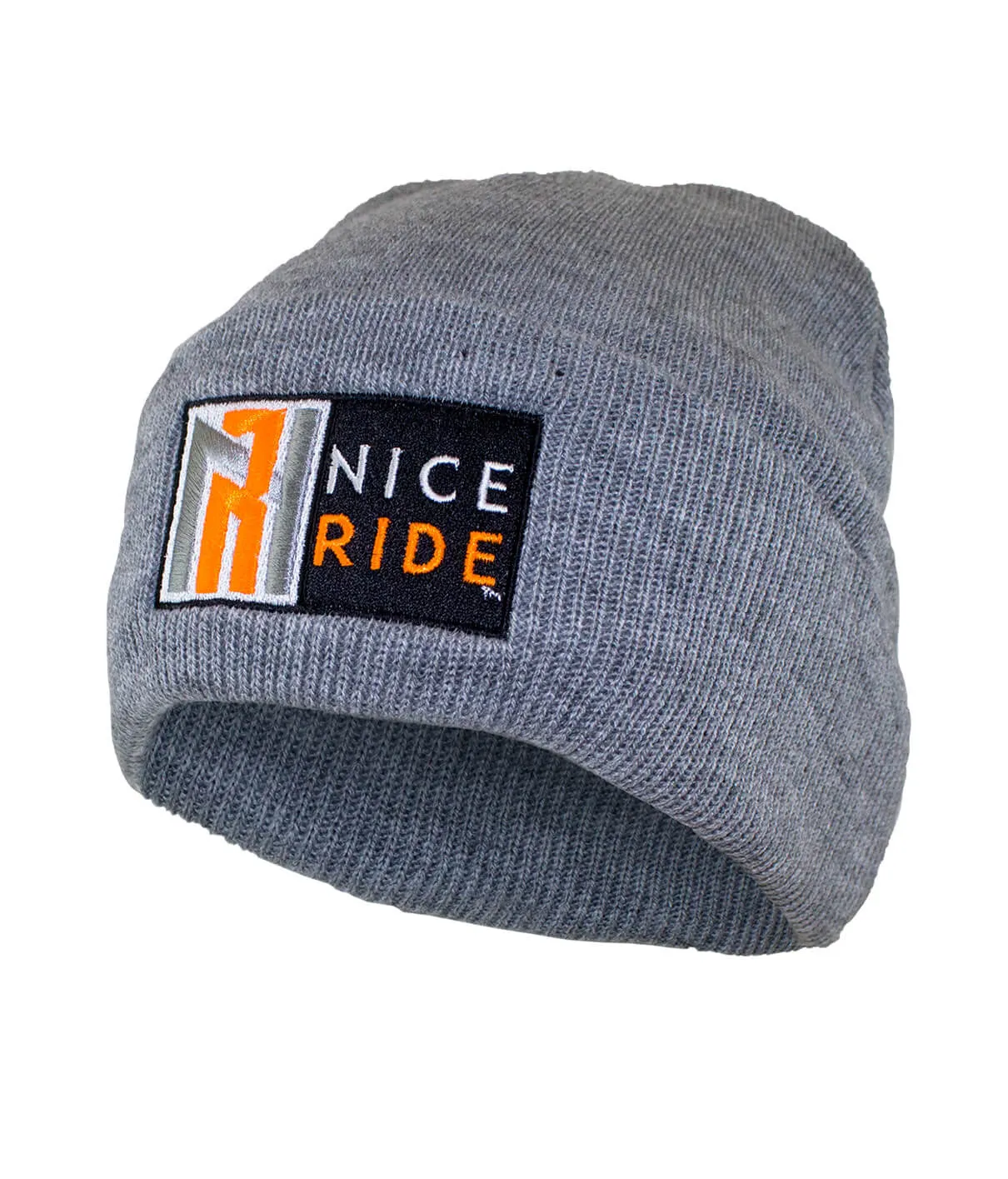 "N-R Neon Orange" Cuff Beanie